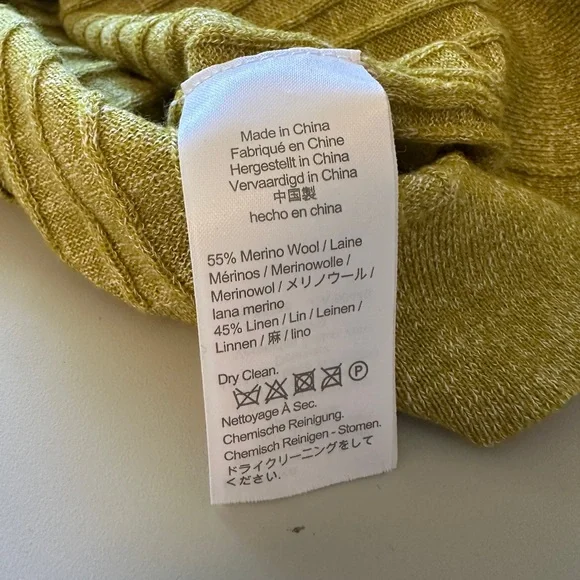 Cassi Namoda X J.Crew Limited Edition Collared Ribbed Sweater | Size Large - Picture 7 of 8